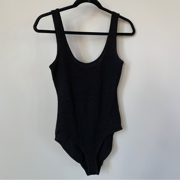 Wilfred Tops - Wilfred Black Bodysuit Size S